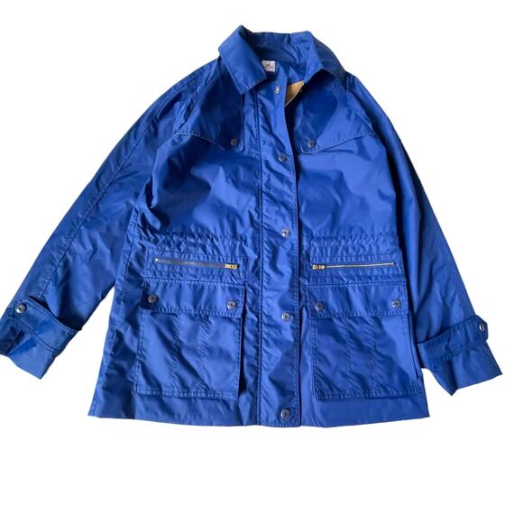 Peter Millar Women Nylon Utility Jacket Lightweight Waterproof Blue M EUC - Picture 13 of 13